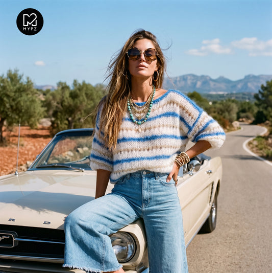 Knit pattern – MYPZ Light Mohair Top Azure No10 (ENG-NL-DE)