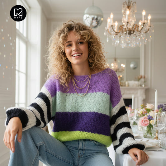 MYPZ Light Alpaca Pullover Cloud Kiss