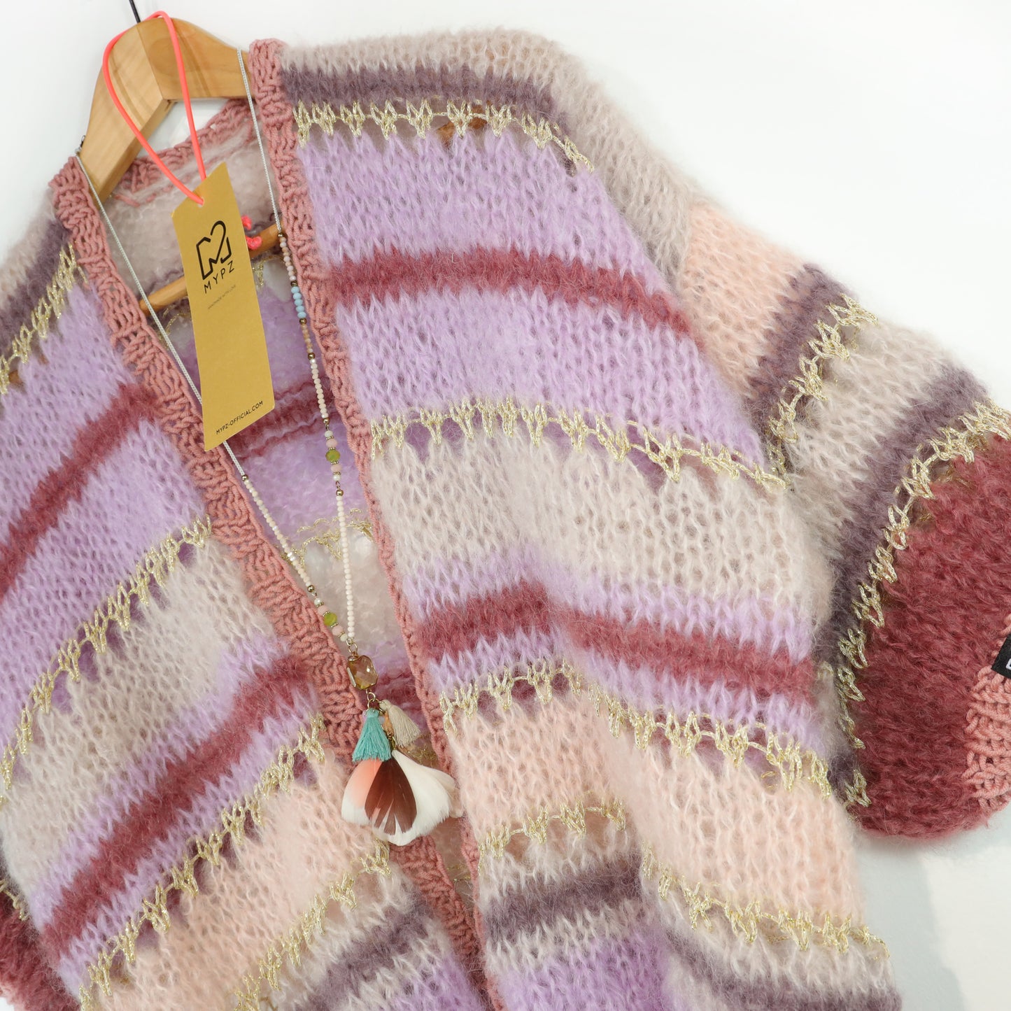 MYPZ Short Light Mohair Cardigan Emma