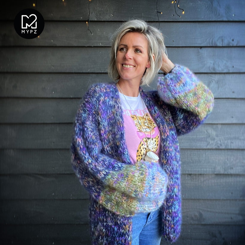 MYPZ Chunky Mohair Cardigan Olivia