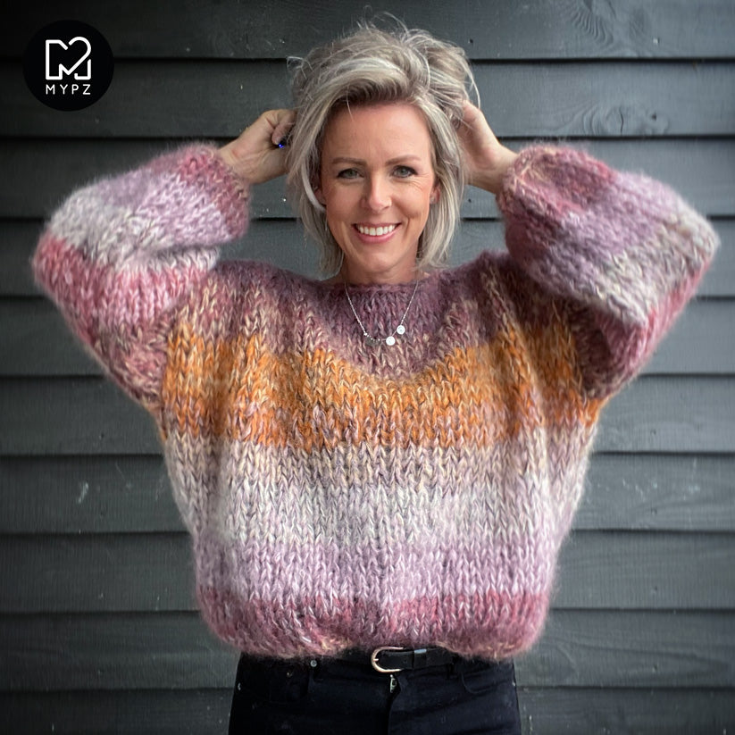 MYPZ Chunky Kidmohair DK – Dark Brown