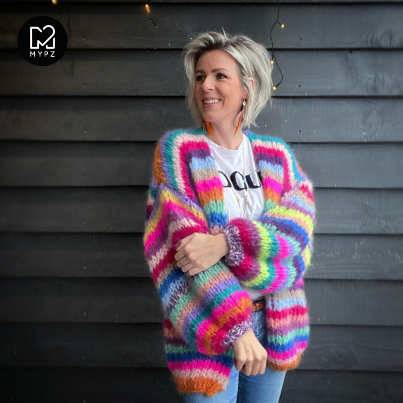 MYPZ Chunky Funky Mohair Cardigan