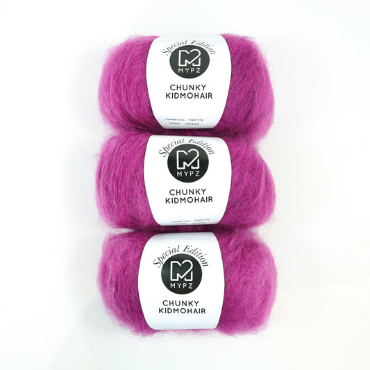 MYPZ Chunky Kidmohair DK Special Edition - Fuchsia