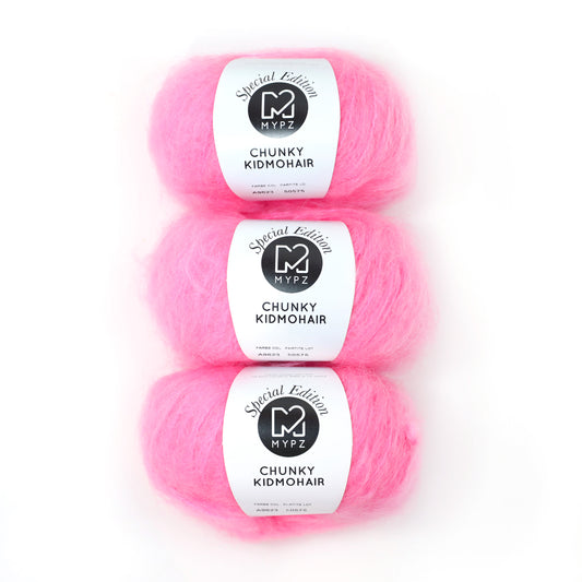 MYPZ Chunky Kidmohair DK Special Edition - Candy Pink
