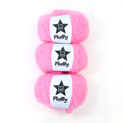 MYPZ Fluffy Candy Pink