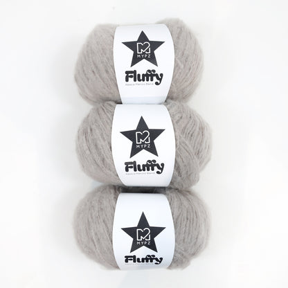 MYPZ Fluffy Light Grey