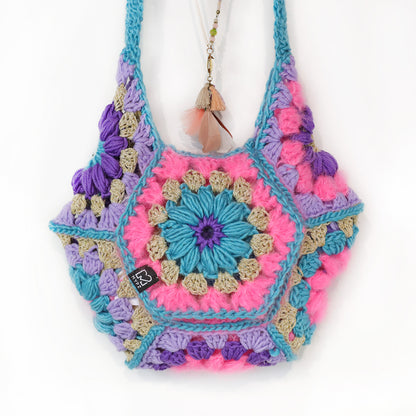 Crochet pattern - MYPZ hexagon bag Pacha (ENG-NL-DE-ES)