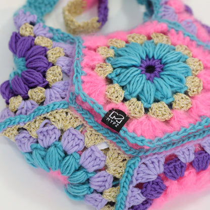 Crochet pattern - MYPZ hexagon bag Pacha (ENG-NL-DE-ES)