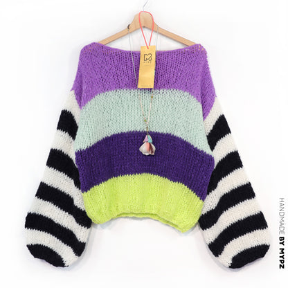 Knitting pattern – MYPZ  Light Alpaca Pullover Cloud Kiss No10 (ENG-NL-DE)