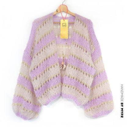 MYPZ Light Mohair Cardigan Macha