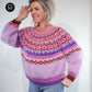 Knitting Kit – MYPZ Nordic top-down sweater True Love No6 (ENG-NL-DE)