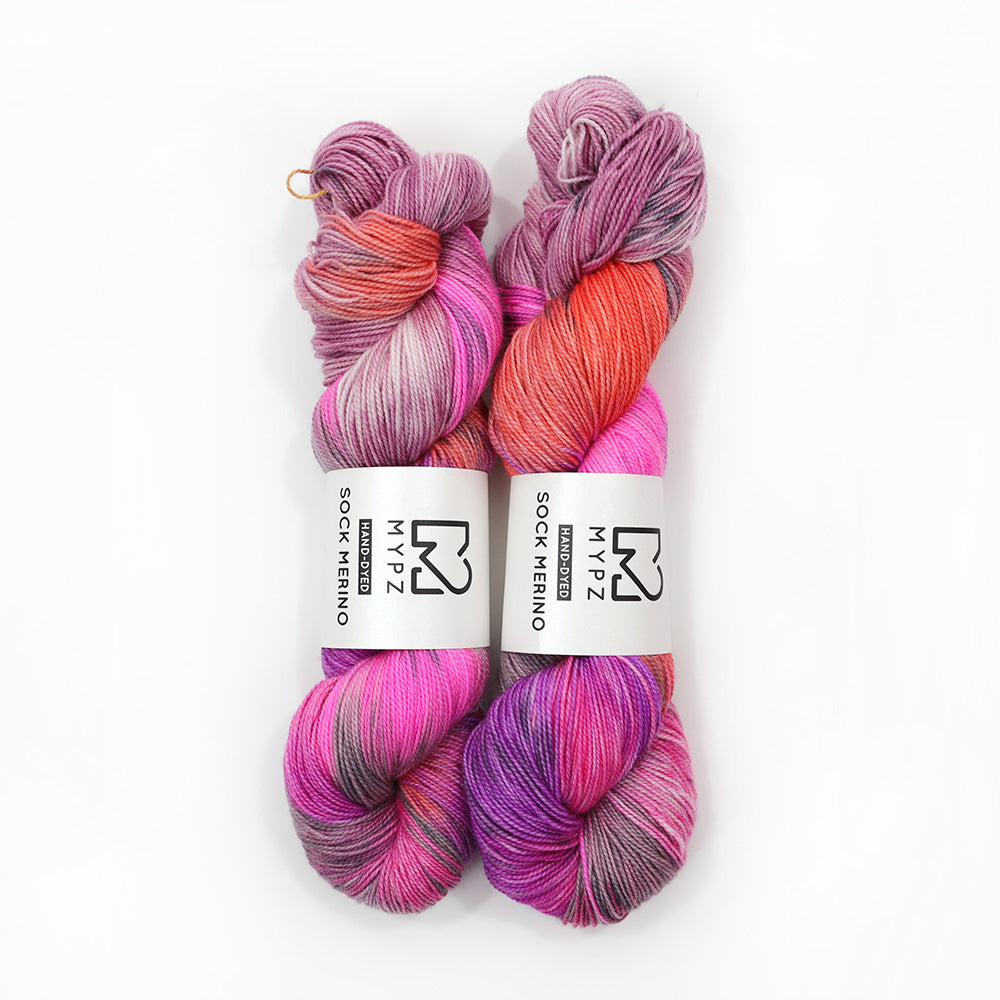 MYPZ Sock Merino – Flirty-red