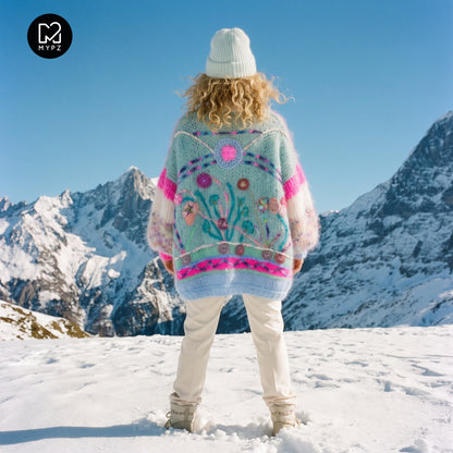 MYPZ Chunky Mohair Wild Romance Cardigan