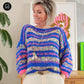 Knitting Kit – MYPZ Alpaca Merino Pullover Sky No.12 (ENG-NL)