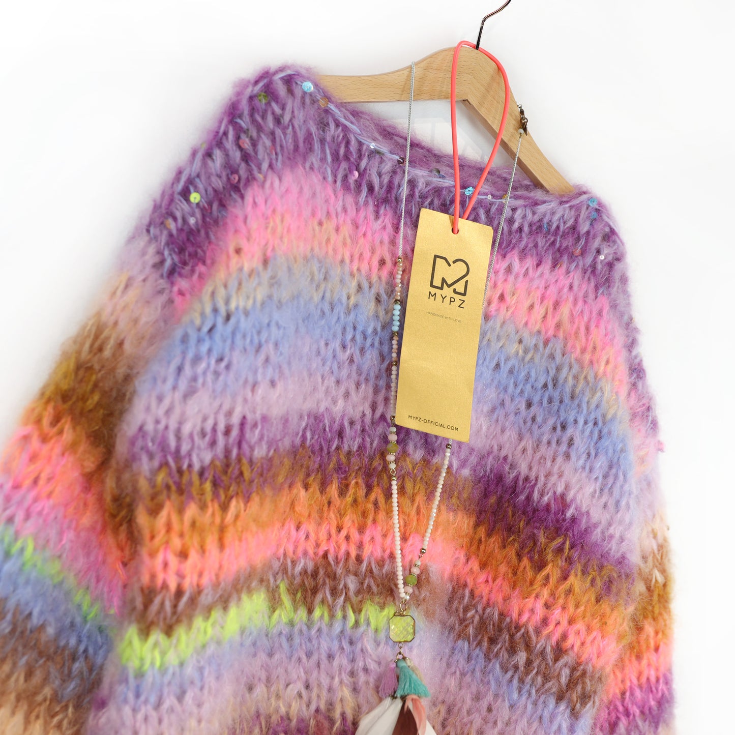 Knit pattern – MYPZ Chunky Mohair KIDS Pullover Fairy Fluff No12 (ENG-NL-DE)