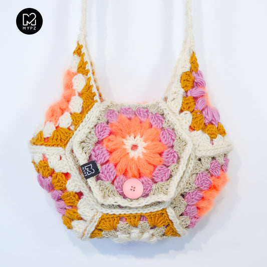 Crochet kit - MYPZ hexagon bag Elite (ENG-NL-DE)