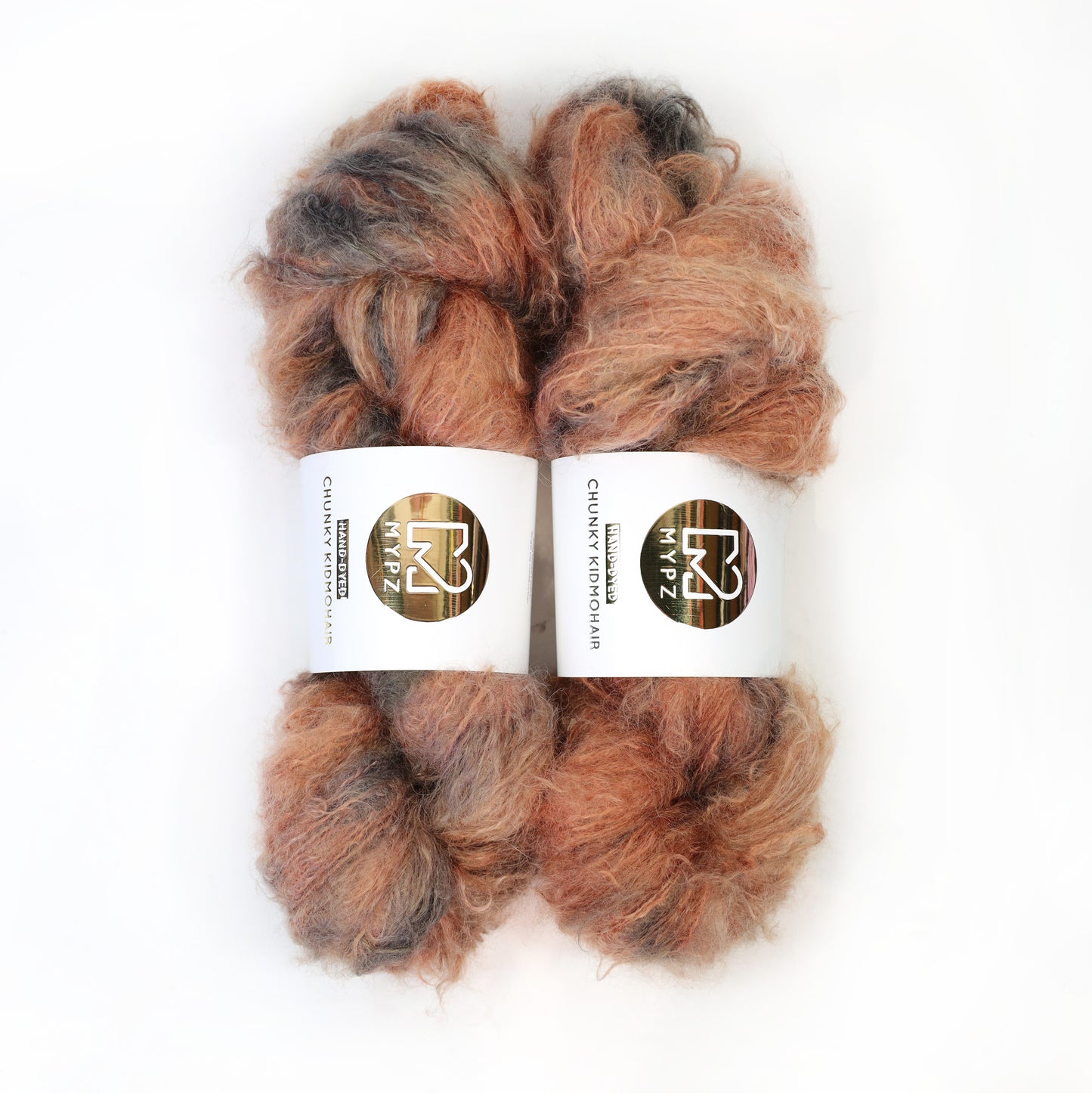 MYPZ Chunky kidmohair – hand-dyed Safari Flirt