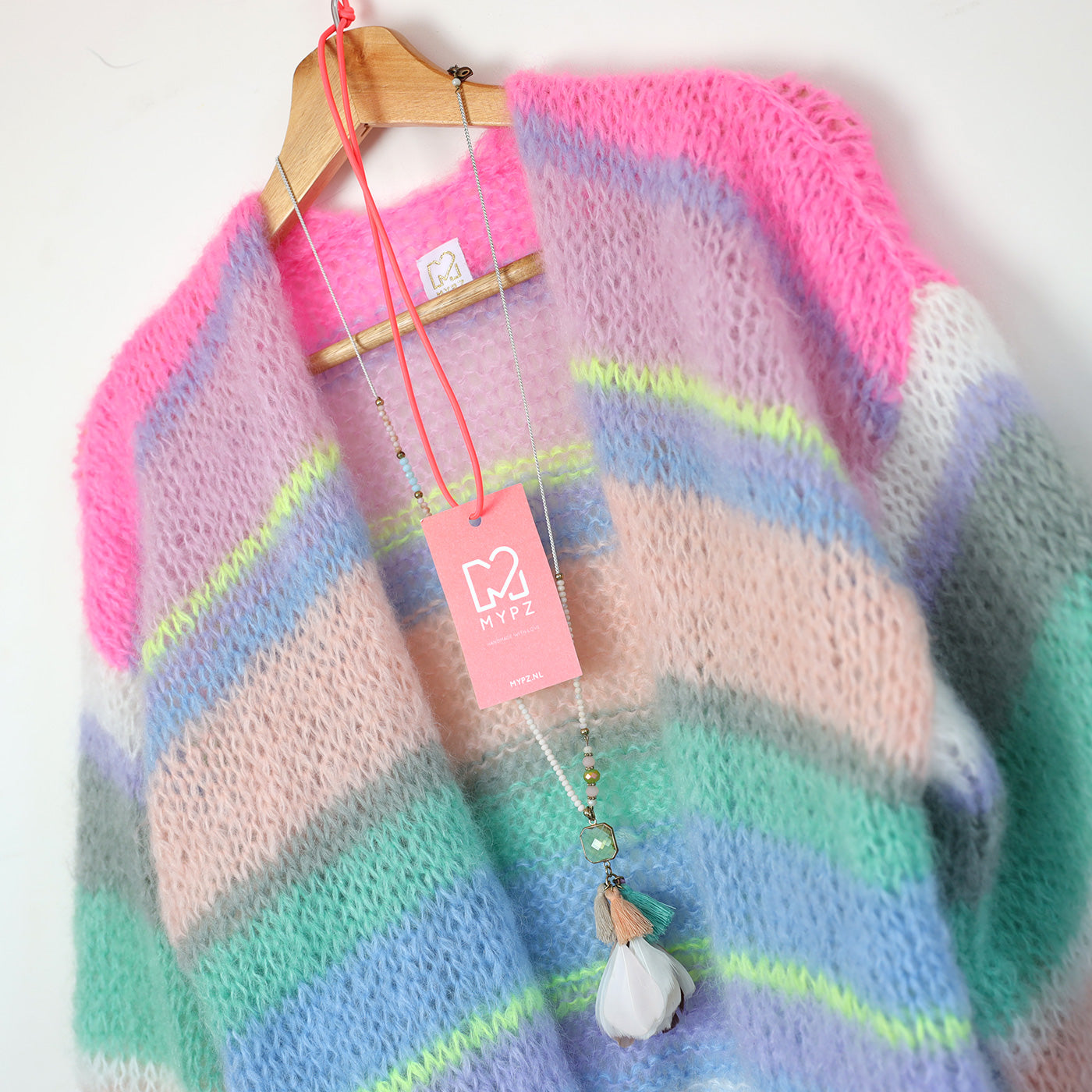 MYPZ Light Mohair Cardigan Helio