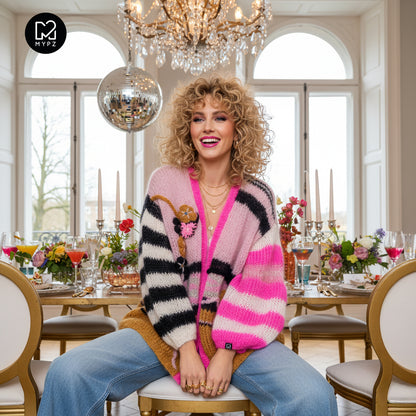 Berry Ocher cardigan