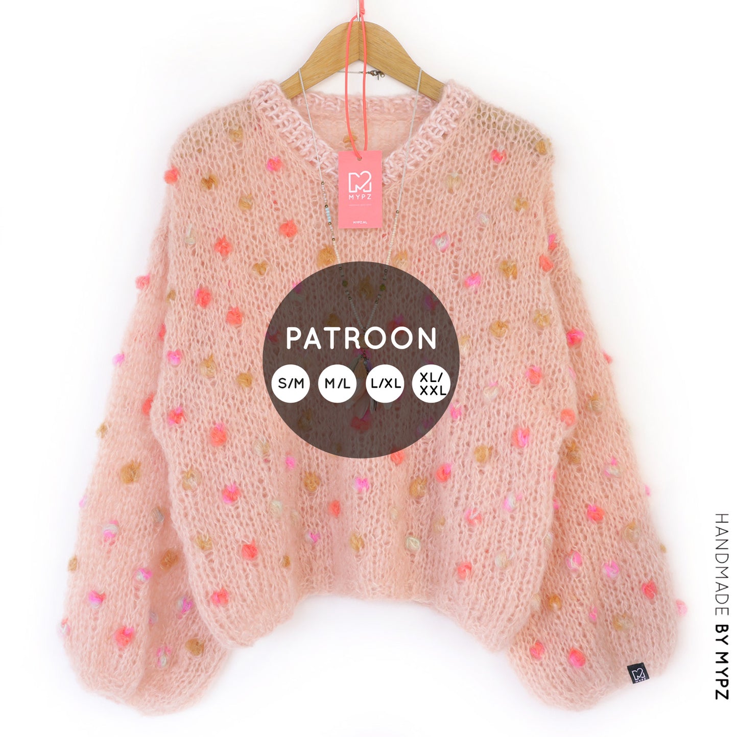 Knit pattern – MYPZ Light Mohair Pullover Dahlia no10 (ENG-NL)