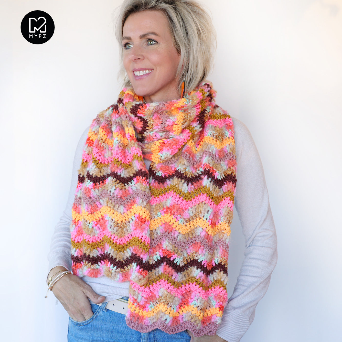 Crochet pattern – MYPZ scarf Venice (ENG-NL)