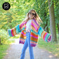 MYPZ Light Mohair Cardigan Crystal