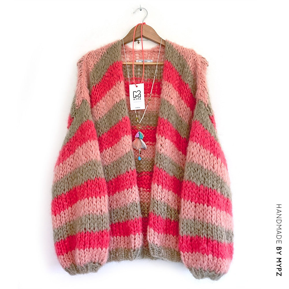 MYPZ chunky mohair cardigan Juliette No15