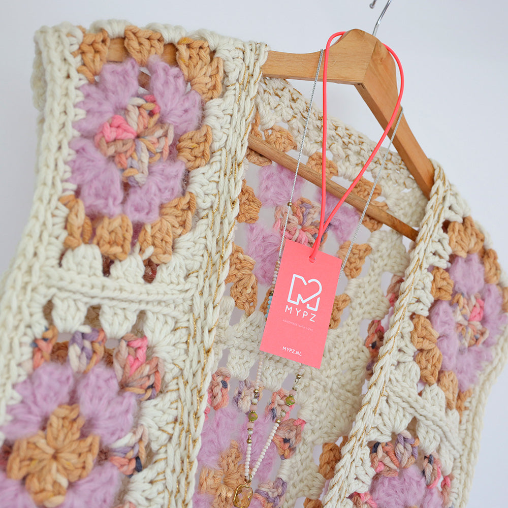 Crochet pattern - MYPZ Granny Boho Gilet Sea (ENG-NL)