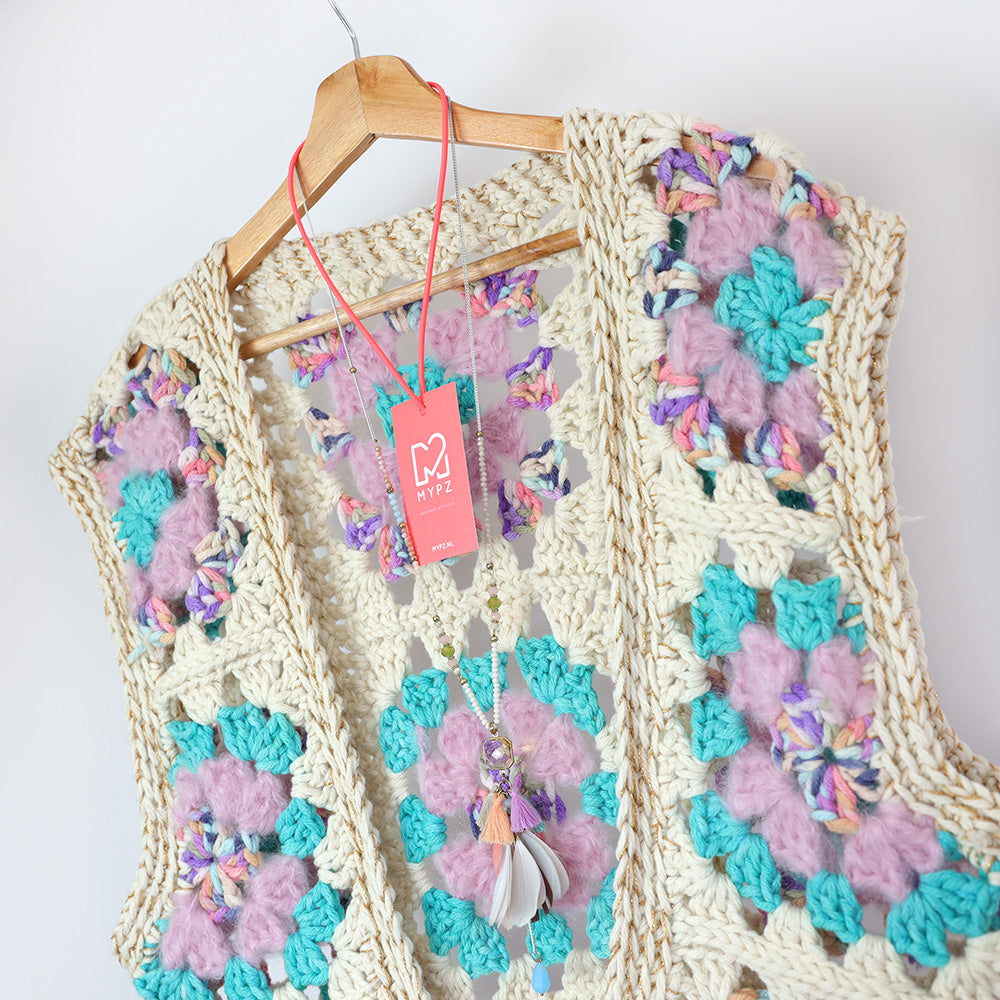 Crochet pattern - MYPZ Granny Boho Gilet Sea (ENG-NL)