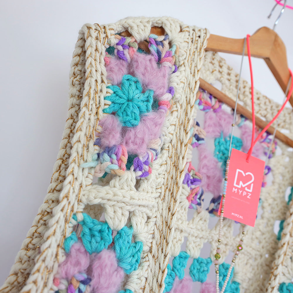 Crochet pattern - MYPZ Granny Boho Gilet Sea (ENG-NL)